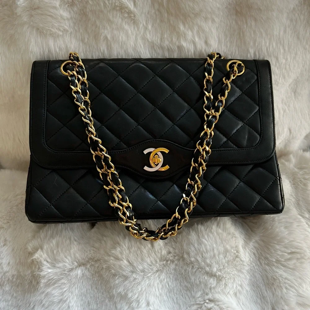 VTG🖤Chanel LTD ED Double Flap